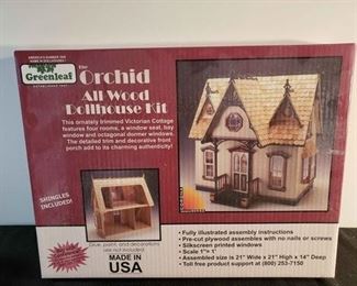 Greenleaf Orchid dollhouse kit
