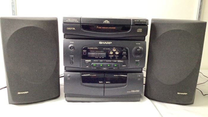 SHARP STEREO EQUIPMENT