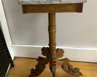 MARBLE PLANT STAND