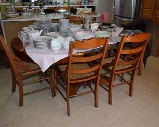2 Dining Room Table with 6 chairs