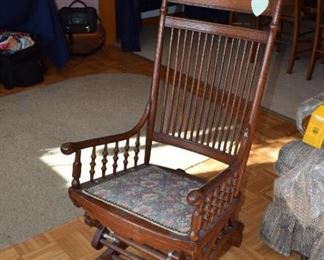 9 Vintage Rocking chair
