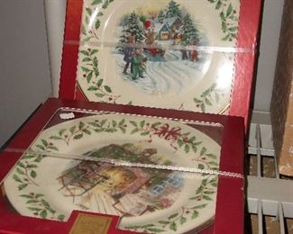 Lenox Holiday Plates