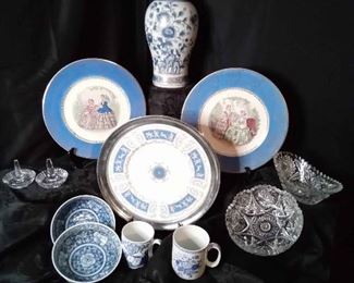 Brand Name China And Crystal Featuring Spode, Salem, Waterford And Coalport