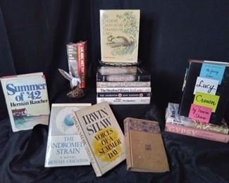 Grouping Of Vintage Fiction Novels With Collectors Editions