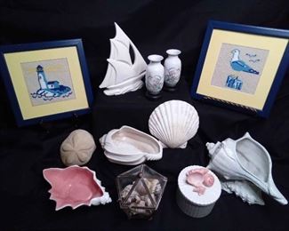 Seashells And Beach Decorations
