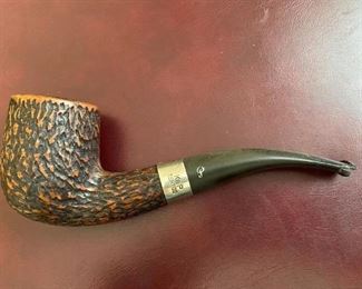 SOLD - K & P Peterson  B18 Tobacco Pipe - 2002' Great Explorers collection. *There is a chip on the mouth piece