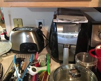 Toaster, air fryer