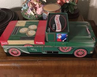 Craftsman tin with tools