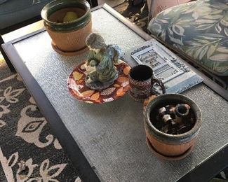 Patio coffee table