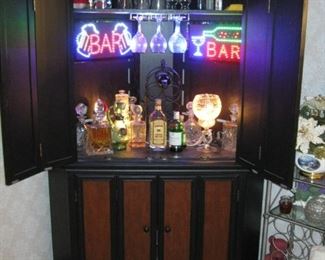 Corner Cabinet Bar.