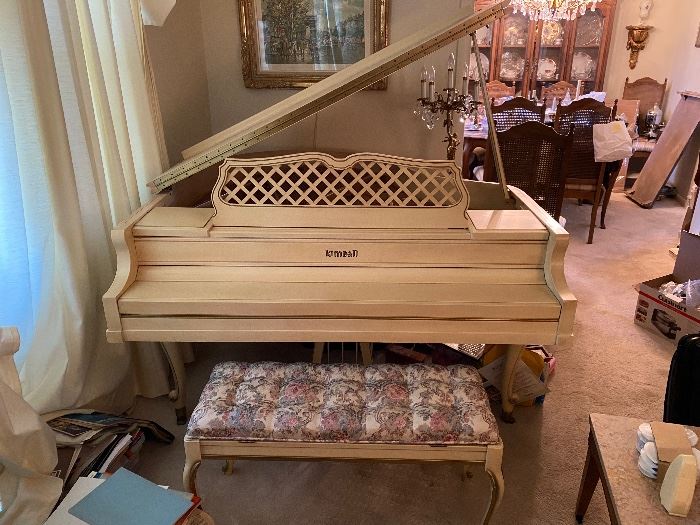 Kimball baby grand piano