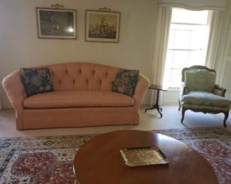Baker sofa and arm chair
