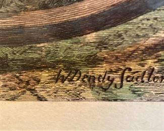 Walter Dendy Sadler was born in Dorking (in southern England) and brought up in Horsham, West Sussex, England. At age 16 he decided to become a painter and enrolled for two years at Heatherly's School of Art in London.