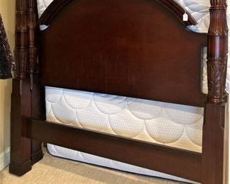 Rice beds (named for the decorative motif of intricately carved rice sheaves on the bedposts) date to the 18th century, when the Carolina Gold rice grown on lowland plantations brought incredible wealth to the Charleston area.