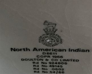 North American Indian by Royal Doulton - 1966