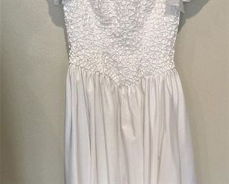 Lovely white long formal