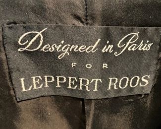 Designed in Paris for Leppert Roos