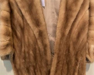 Mink stole from Hopper Furs of St. Louis