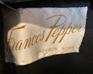 Frances Pepper of Jackson, Mississippi