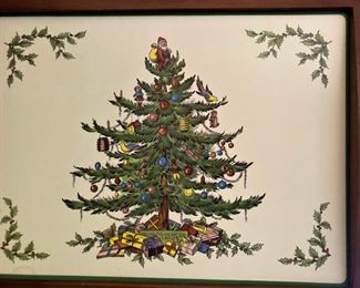 Christmas tree tray