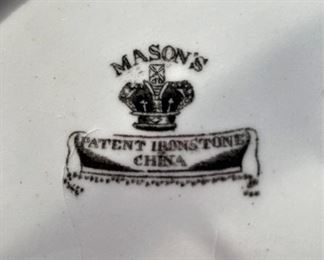 Gorgeous and classic Mason's china