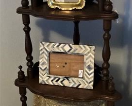 Knick knack shelf; frames