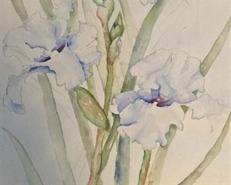 Unframed watercolor by Nancy Ireland