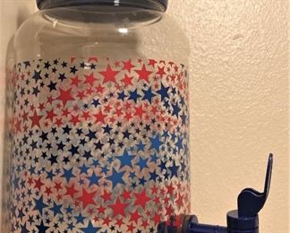 Dispenser . . . perfect for 4th of July