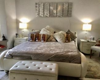 Master bedroom  very high end bedroom suite 