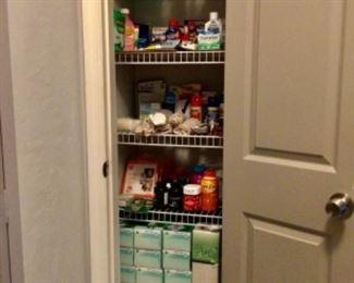 Kleenex, first aid, etc