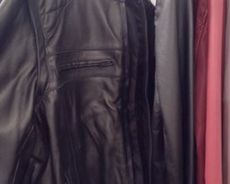 Heavy leather jackets, Harley jackets, leather coats and chaps