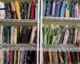 HUNDREDS of Fabric Bundles! Cotton, Polyester, Silk, Etc. 