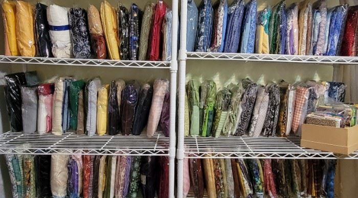 HUNDREDS of Fabric Bundles! Cotton, Polyester, Silk, Etc. 