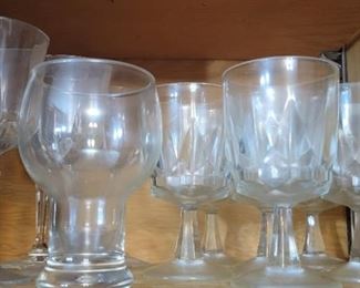Clear Glass Drinkware