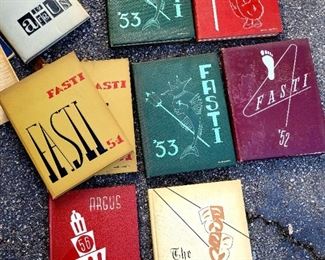 Vintage Chaffey High School and College yearbooks