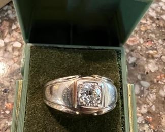 $1600~ 14kt DIAMOND RING 
