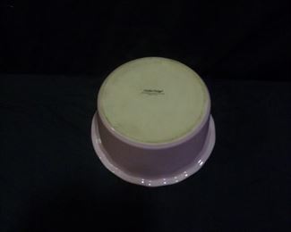 Set of 5 Pink Garden Ridge Baking Dishes