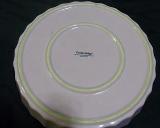 Set of 5 Pink Garden Ridge Baking Dishes
