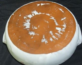 Pottery Pie Dish & Redware Casserole Dish