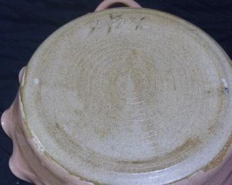 Pottery Pie Dish & Redware Casserole Dish