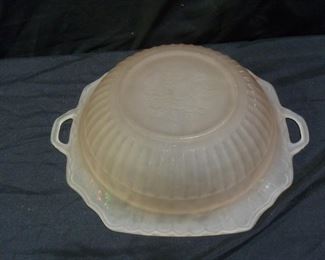 Depression & Handblown Colored Glass