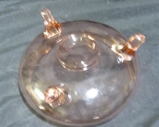 Depression & Handblown Colored Glass