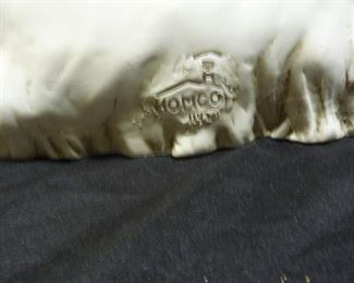 Vintage Homco #1147 White Persian Maine Coon Cat