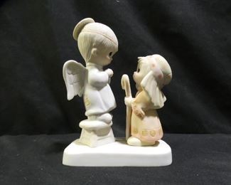 Precious Moments Boy Angel & Girl