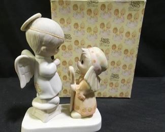 Precious Moments Boy Angel & Girl