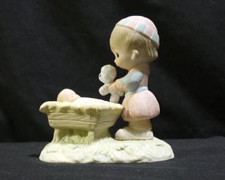 Precious Moments Shepherd Giving Baby Jesus Toy