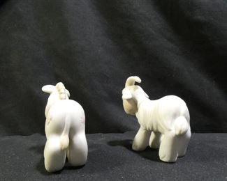 Precious Moments Donkey & Goat Nativity Extra's