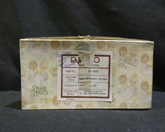 Precious Moments Angel With Trumpet & Bird