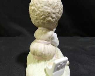 Precious Moments Boy Helping Lamb