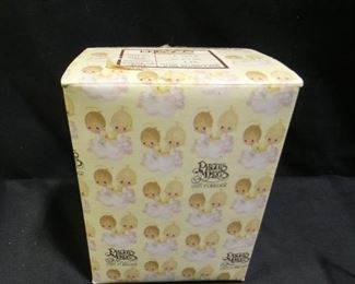 Precious Moments Boy With Dog